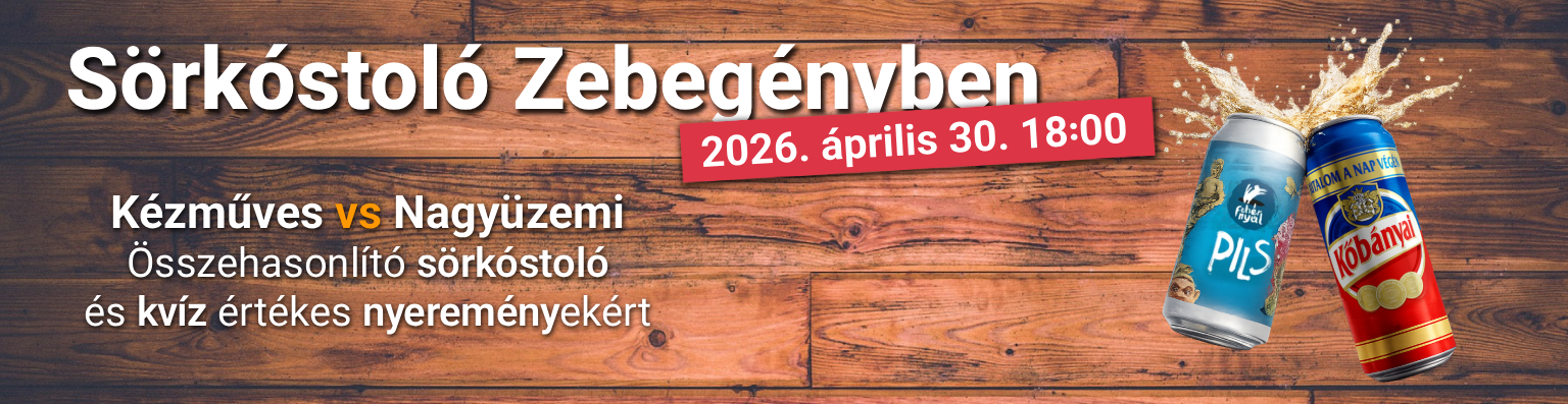 Sörkóstoló Zebegényben